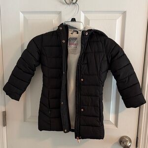 Kensie Girl Black Puffer Jacket for Kids